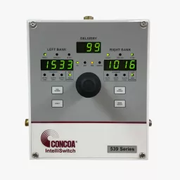 High flow electronic switchover for cryogenic and high purity laboratory applications
