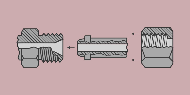 a basic visual aid depicting a CGA020 connection