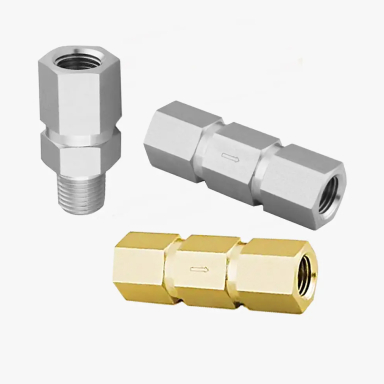Check valve for high purity applications