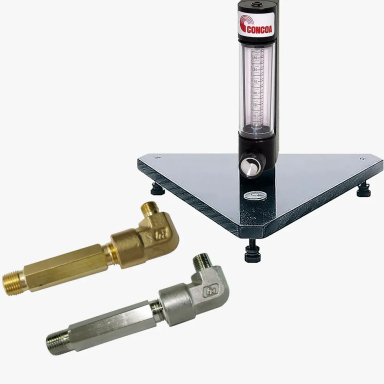 Tripod base and adapter kits for CONCOA flowmeters