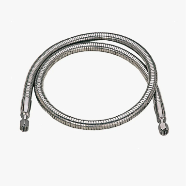 Flexible, all-metal hose for gas transfer applications