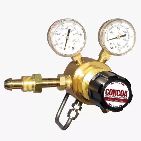622 Series High flow dome-loaded regulator for industrial laser process gases