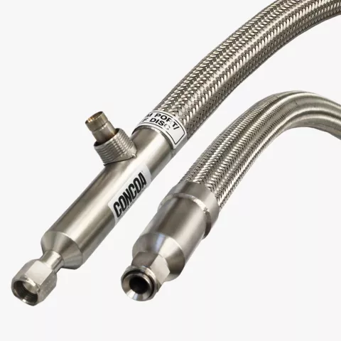 Ultra-Flexible Vacuum-jacketed hose for cryogenic liquid supply