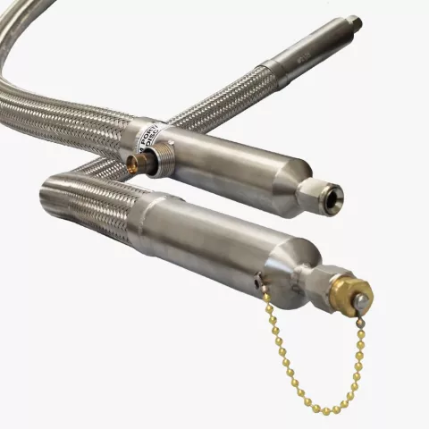 Semi-Flexible Vacuum-jacketed hose for cryogenic liquid supply