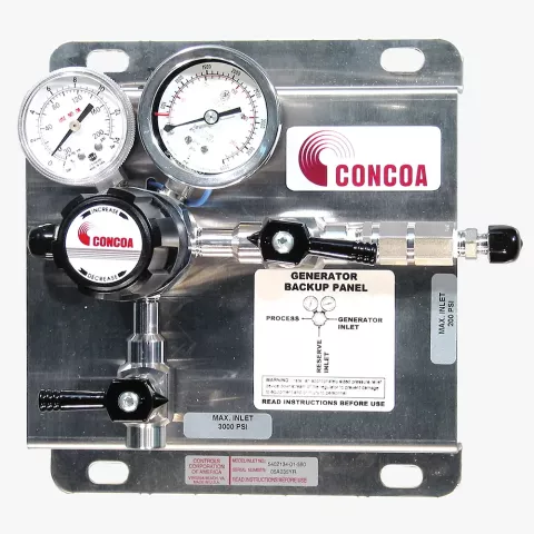 540 Series Back-Up Panel for high purity gas applications