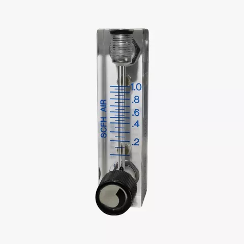 Direct-read purge meter for scientific gas applications