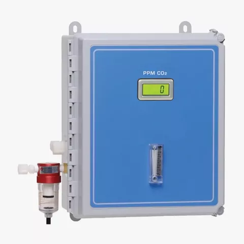 Binary gas analyzer for industrial gas applications