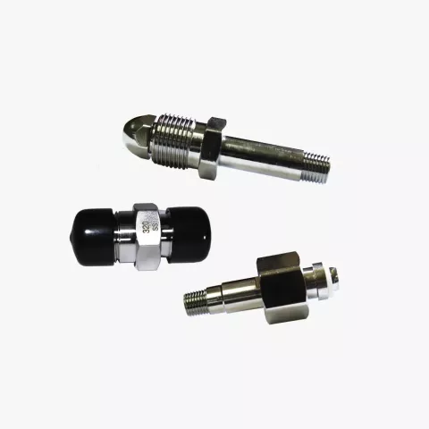 A variety of CONCOA fittings and adaptors for connecting gases to gas system