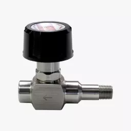 Diaphragm valve for ultra-high purity or corrosive gas applications